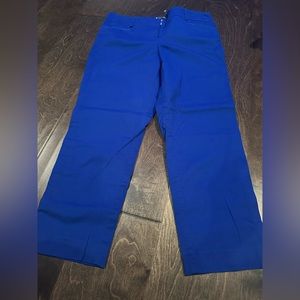 NY and co blue ankle length pants